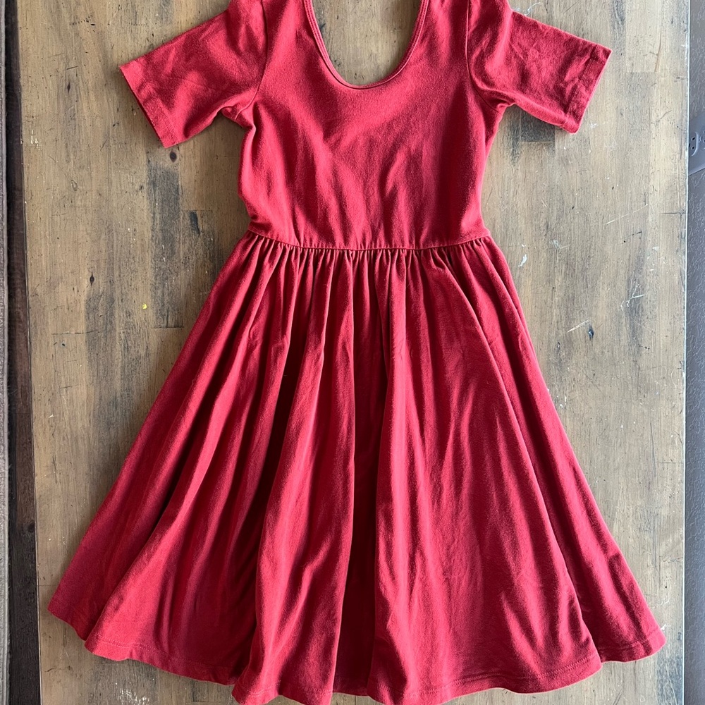 Cranberry Ballet Dress